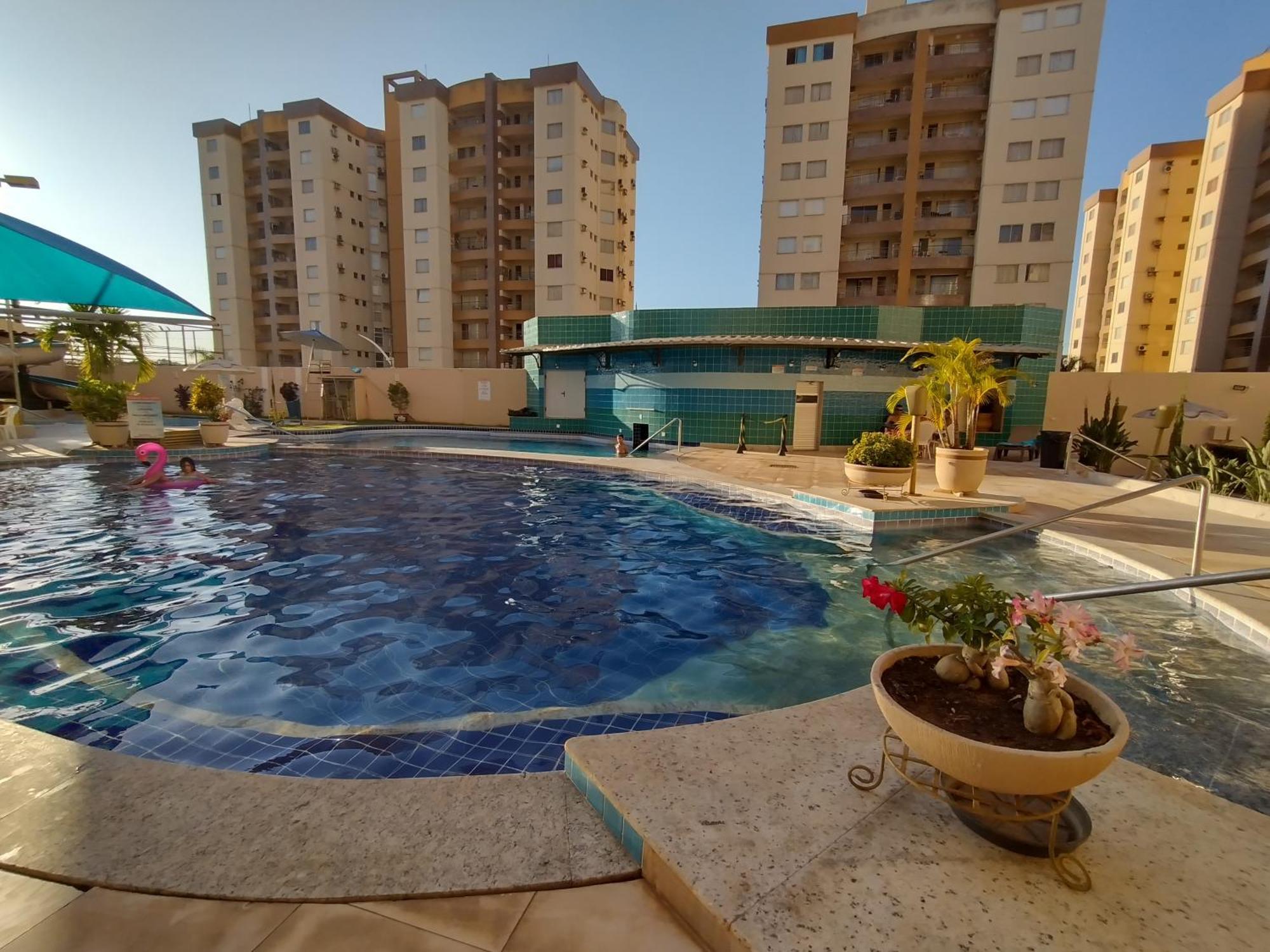Prive Das Thermas I Caldas Novas - Achei Ferias - Com Roupa De Cama Exteriér fotografie
