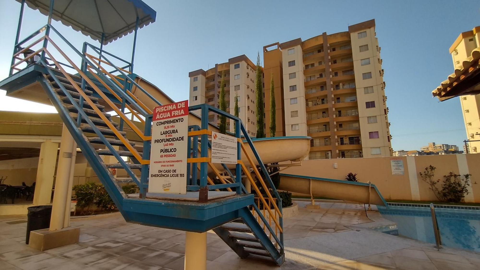 Prive Das Thermas I Caldas Novas - Achei Ferias - Com Roupa De Cama Exteriér fotografie